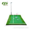 Portable Golf Putting Green með hvítri línu